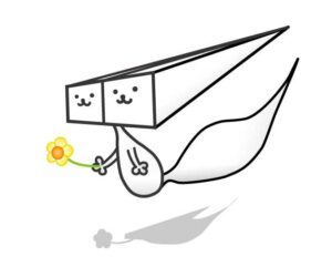 にゃにゃにゃにゃにゃんちゃん 基本形のイラスト